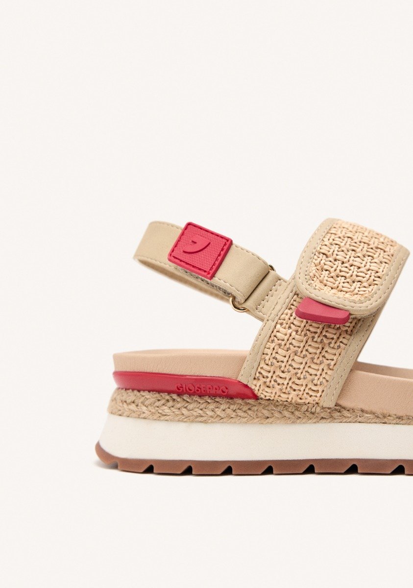 RAFFIA SPORTY SANDALS ARGONNE