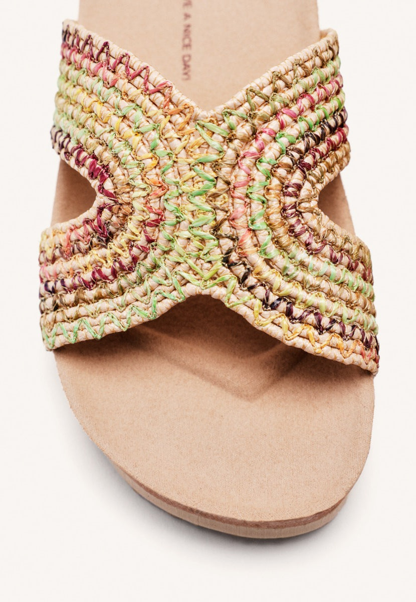 SANDALI IN RAFIA CON ZEPPA PACIFIC