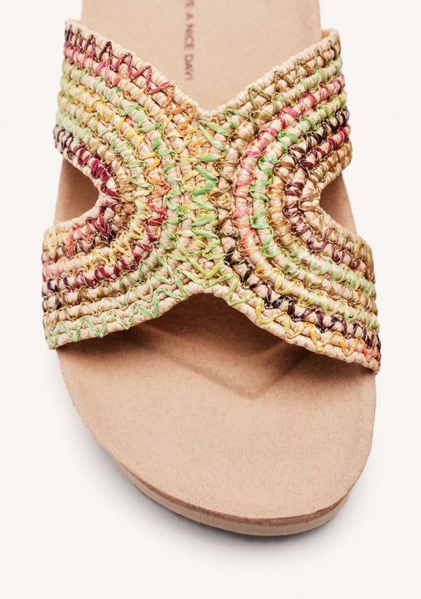 SANDALI IN RAFIA CON ZEPPA PACIFIC