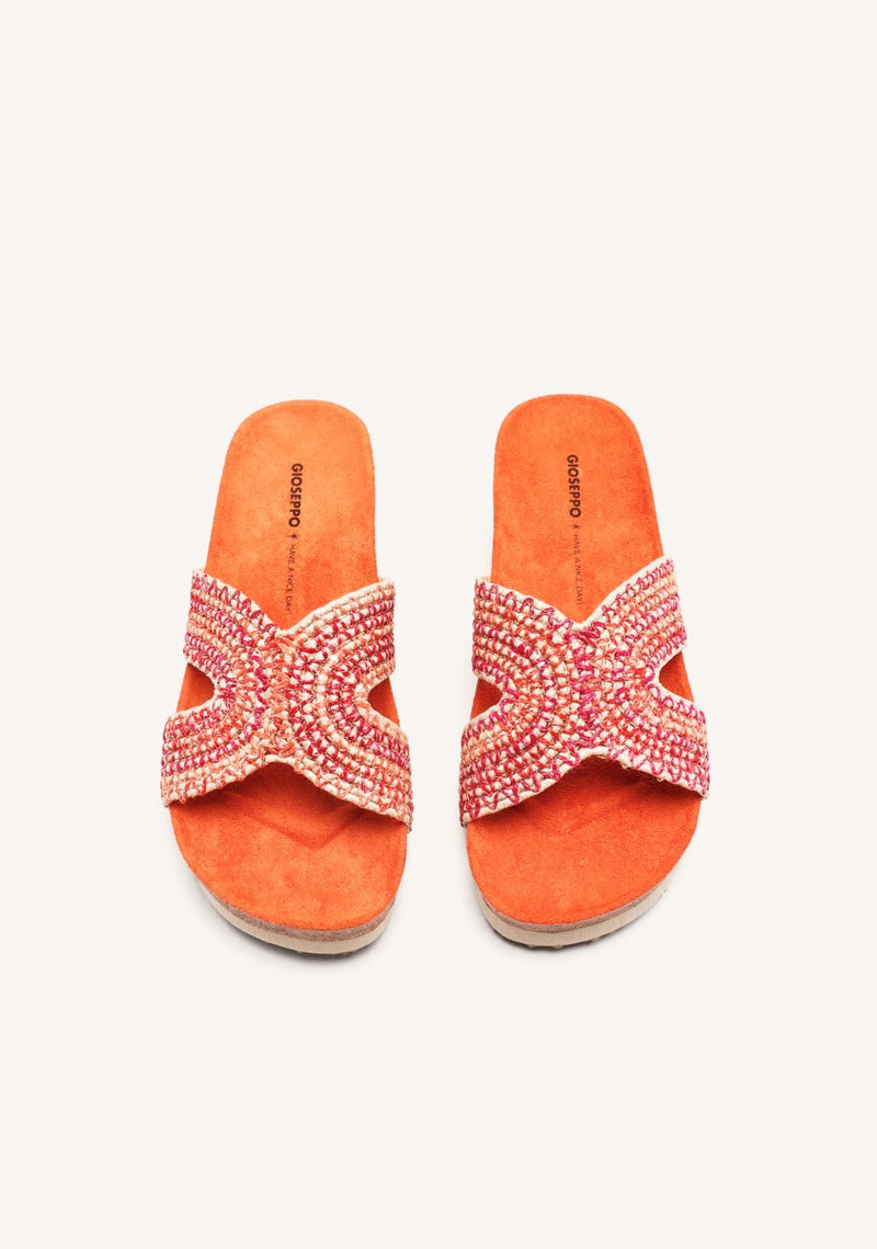 WEDGE RAFFIA SANDALS PACIFIC