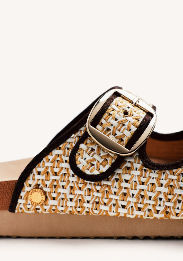 SANDALIAS RAFIA Y HEBILLAS PERSHING