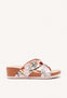 SANDALI CON ZEPPA E FIORI UXBRIDGE