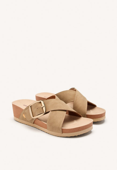 SANDALES À BOUCLE COMPENSÉE WINN