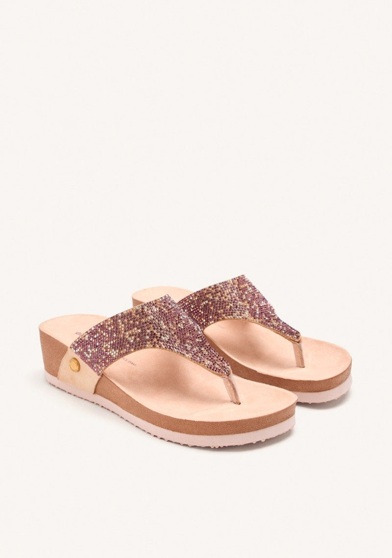 SANDALIAS BRILLO CUÑA STODDARD