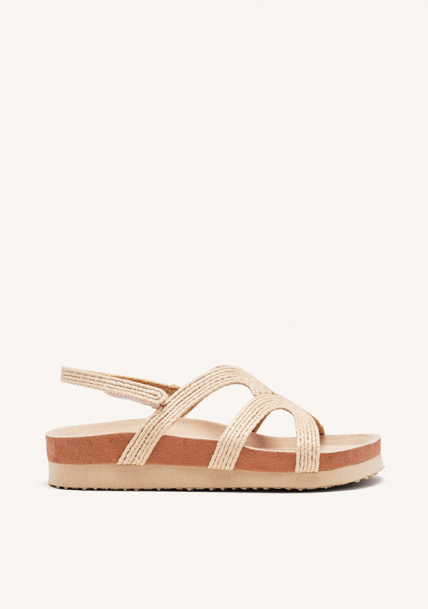 SANDALIAS RAFIA TOPSFIELD