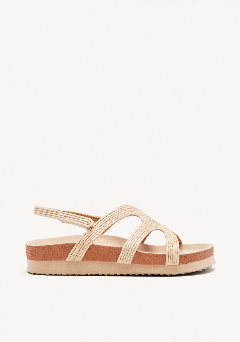 SANDALIAS RAFIA TOPSFIELD