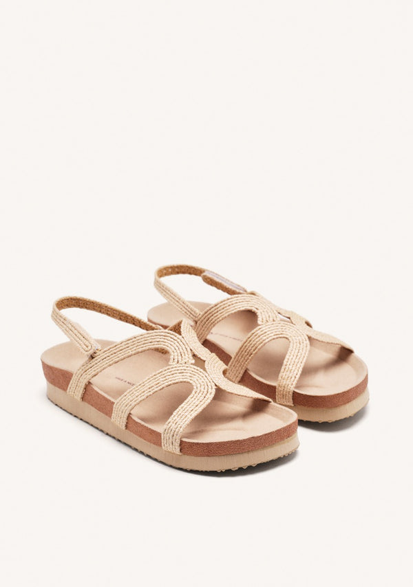 SANDALIAS RAFIA TOPSFIELD