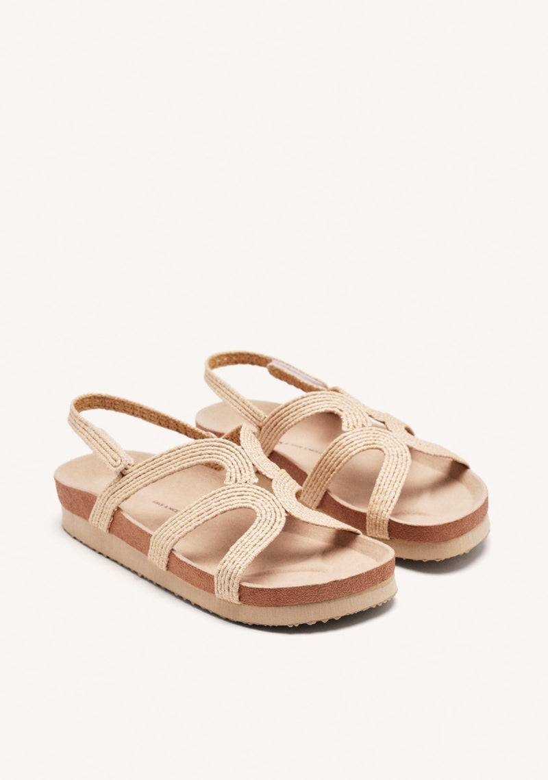 SANDALIAS RAFIA TOPSFIELD