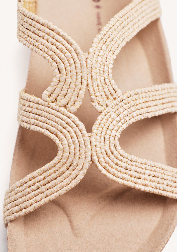 SANDALIAS RAFIA TOPSFIELD