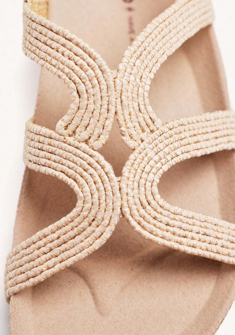 SANDALIAS RAFIA TOPSFIELD