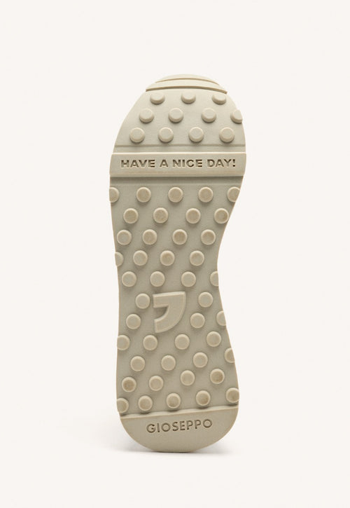 ZAPATILLAS CUÑA PIEL Y REJILLA LARRABEE