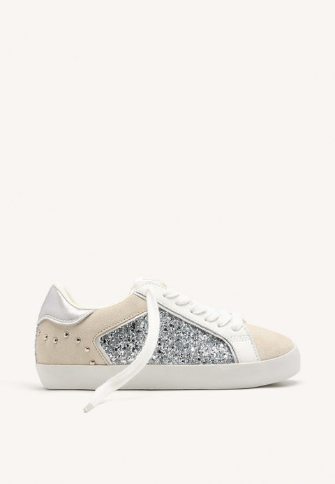 SNEAKERS PELLE LUCIDA E ZEPPA EPSOM