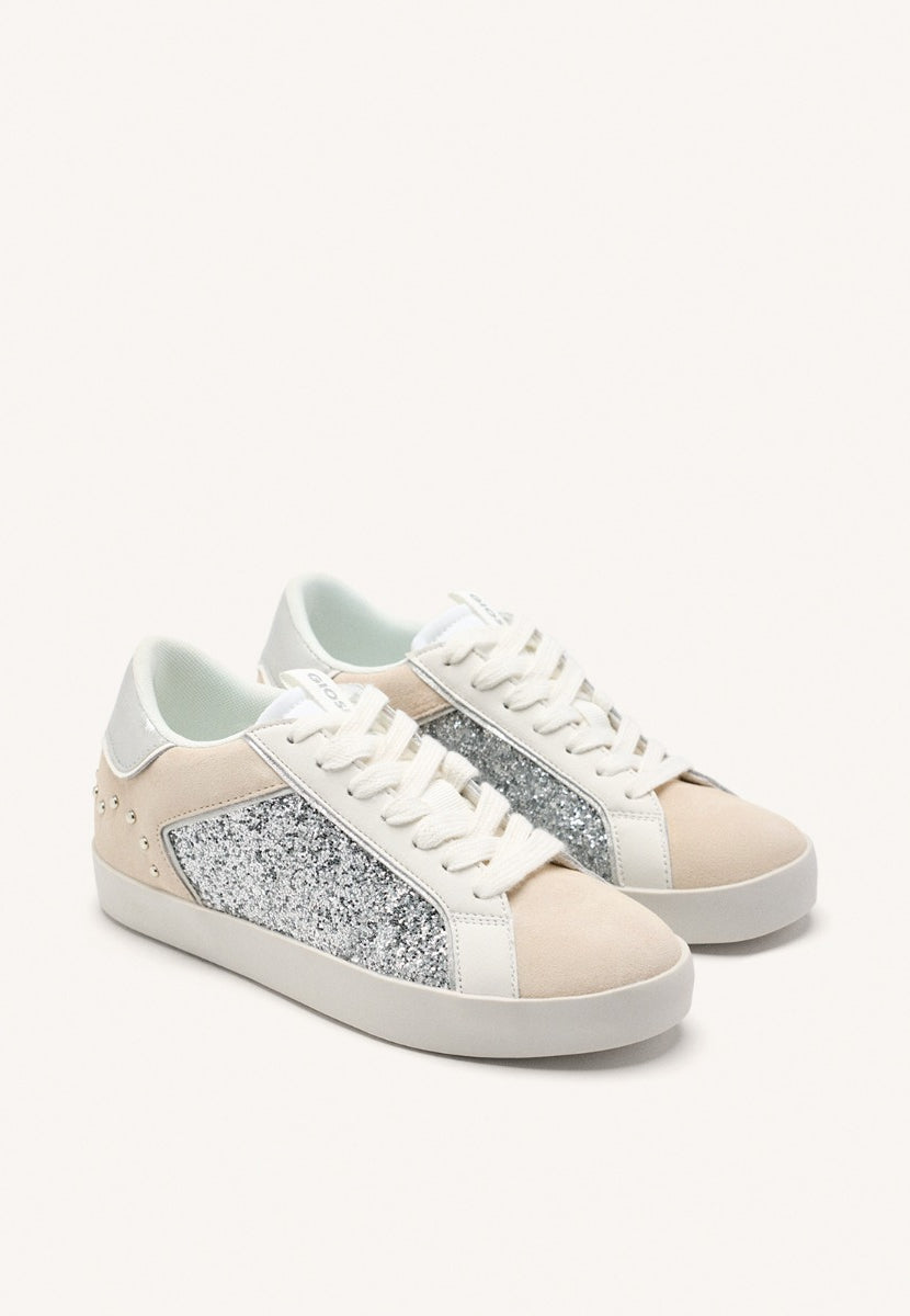 SNEAKERS PELLE LUCIDA E ZEPPA EPSOM