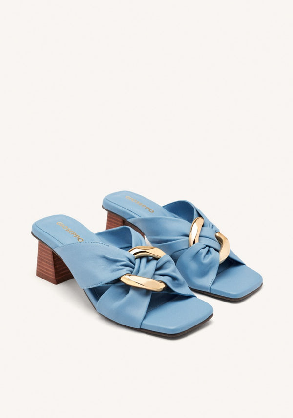 SANDALI CON TACCO PELLE ALSTEAD