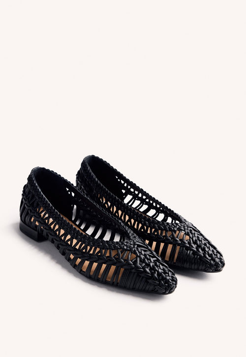 BAILARINAS PIEL TRENZADA FAYSTON