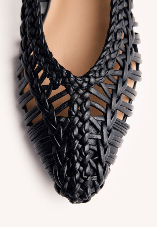 BAILARINAS PIEL TRENZADA FAYSTON