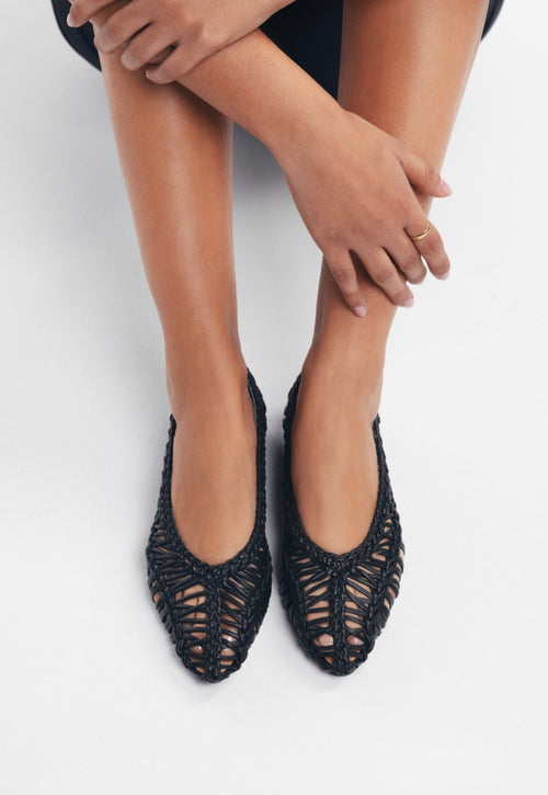 BAILARINAS PIEL TRENZADA FAYSTON