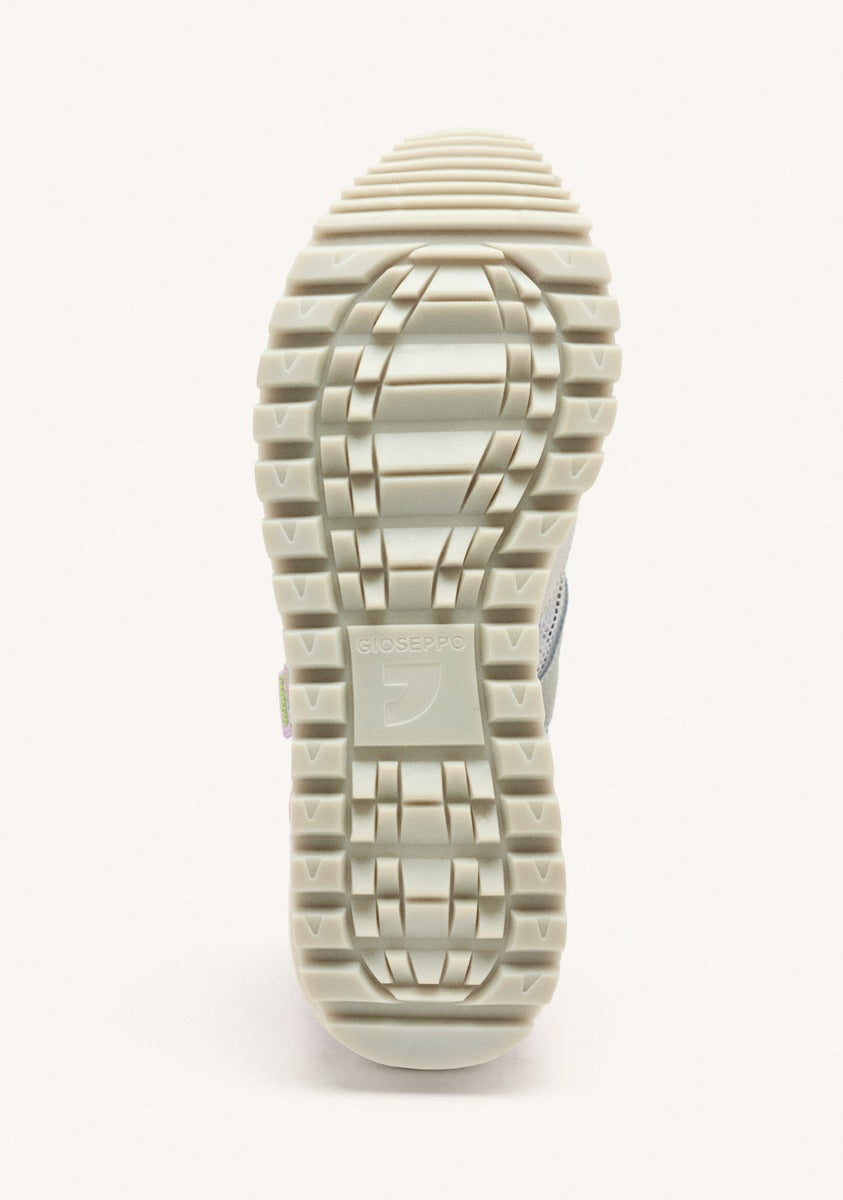 LEATHER AND MESH SNEAKERS CAVENDISH