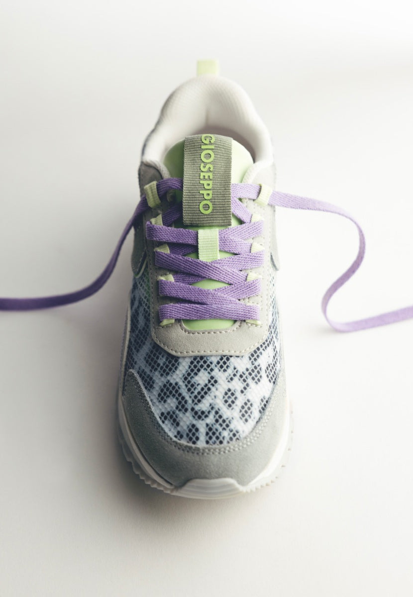 SNEAKERS PELLE E RETE CAVENDISH