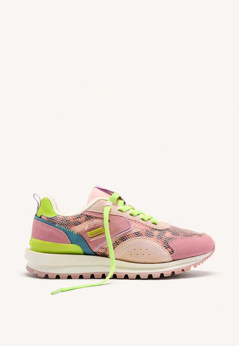 SNEAKERS PELLE E RETE CAVENDISH