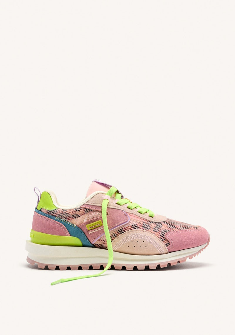 SNEAKERS PELLE E RETE CAVENDISH