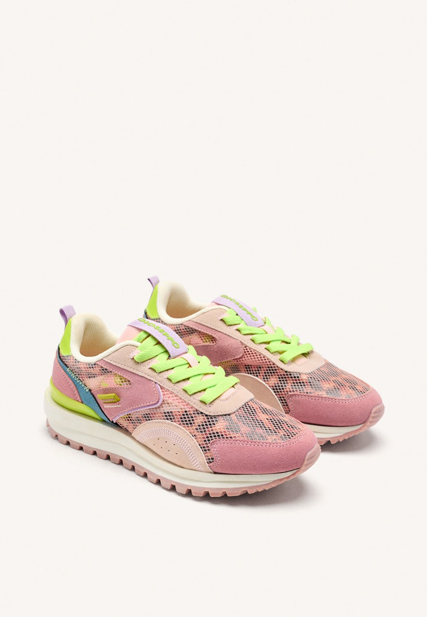 SNEAKERS PELLE E RETE CAVENDISH