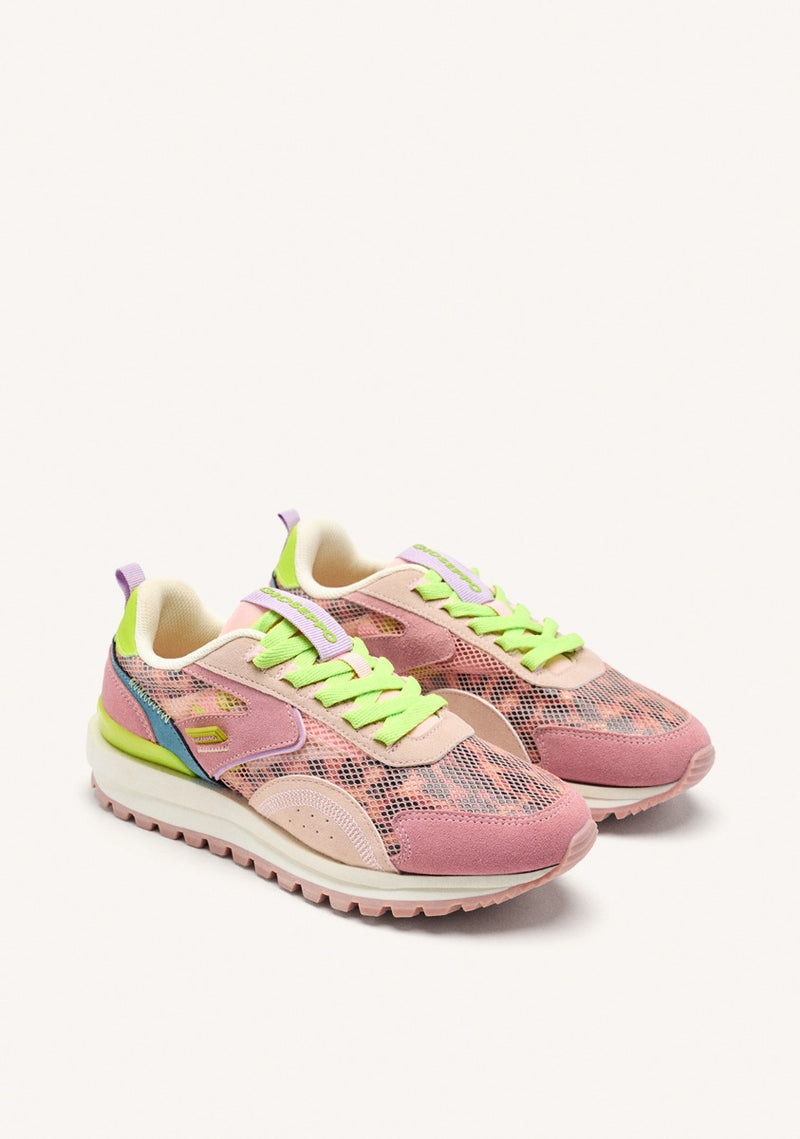 SNEAKERS PELLE E RETE CAVENDISH