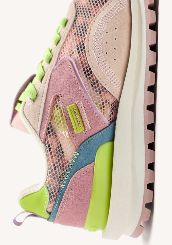 SNEAKERS PELLE E RETE CAVENDISH