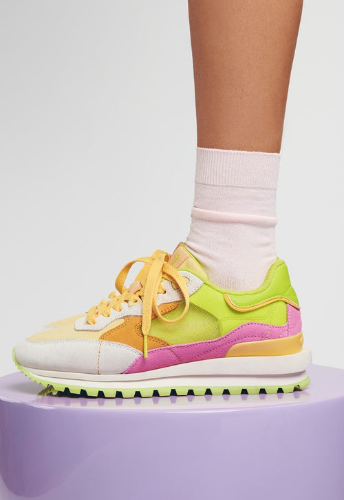 ZAPATILLAS PIEL REJILLA IOLA