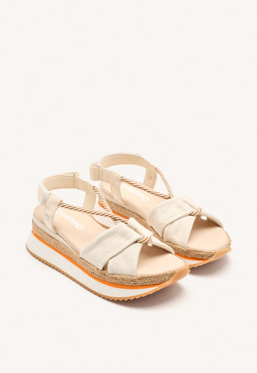 SANDALIAS DEPORTIVAS PLATAFORMA RAFIA IRONTON