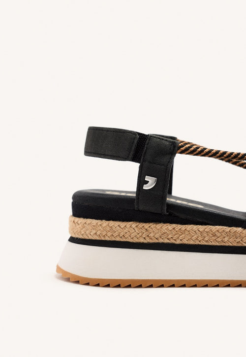 SANDALIAS DEPORTIVAS PLATAFORMA RAFIA IRONTON