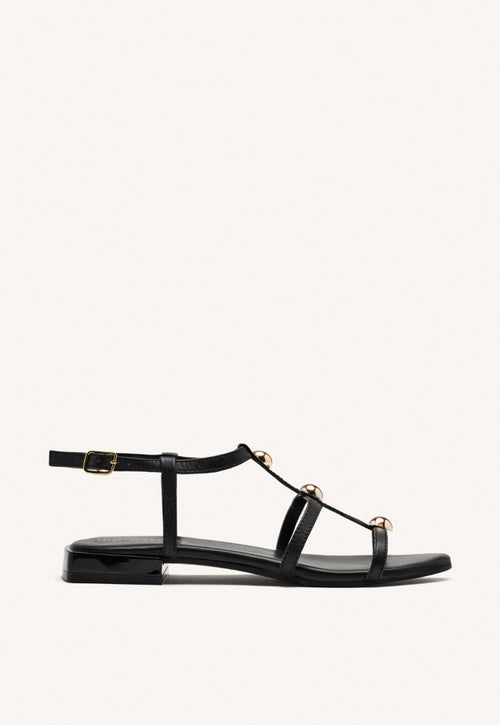 SANDALIAS PIEL TACHAS STINNETT