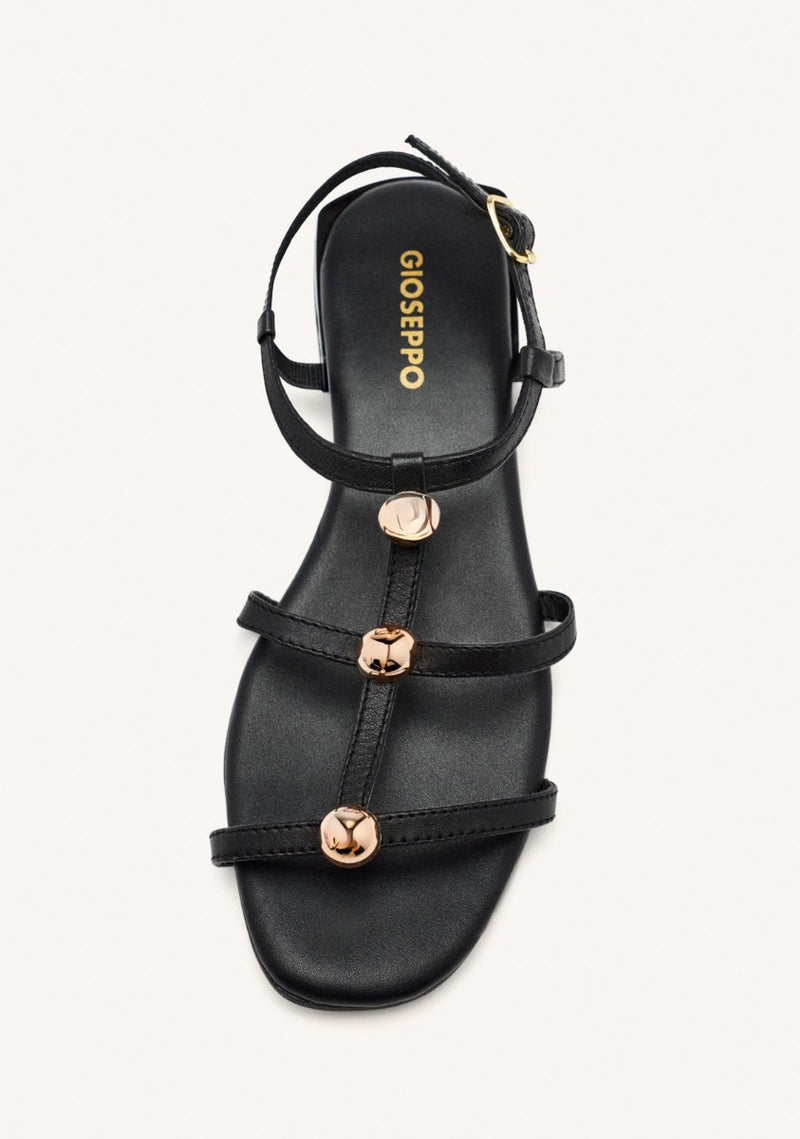 SANDALIAS PIEL TACHAS STINNETT