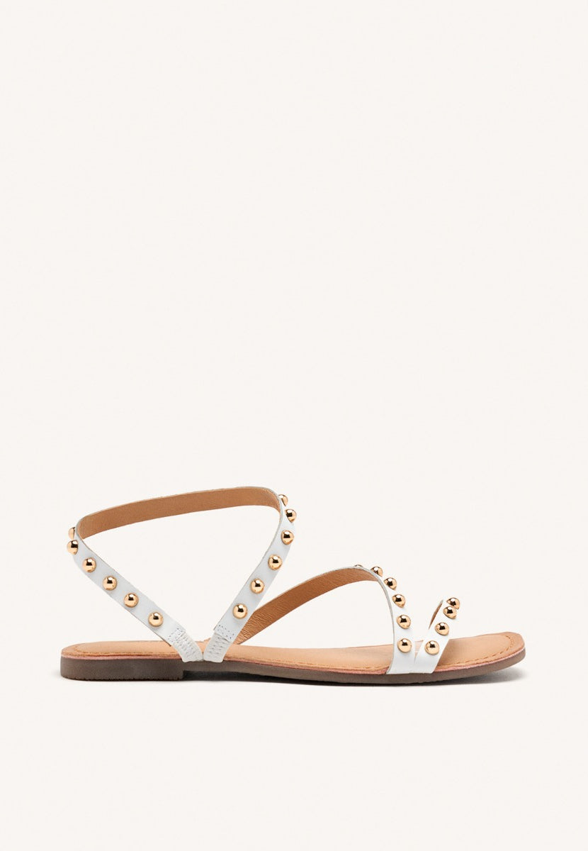 SANDALIAS PIEL TACHAS NECEDAH