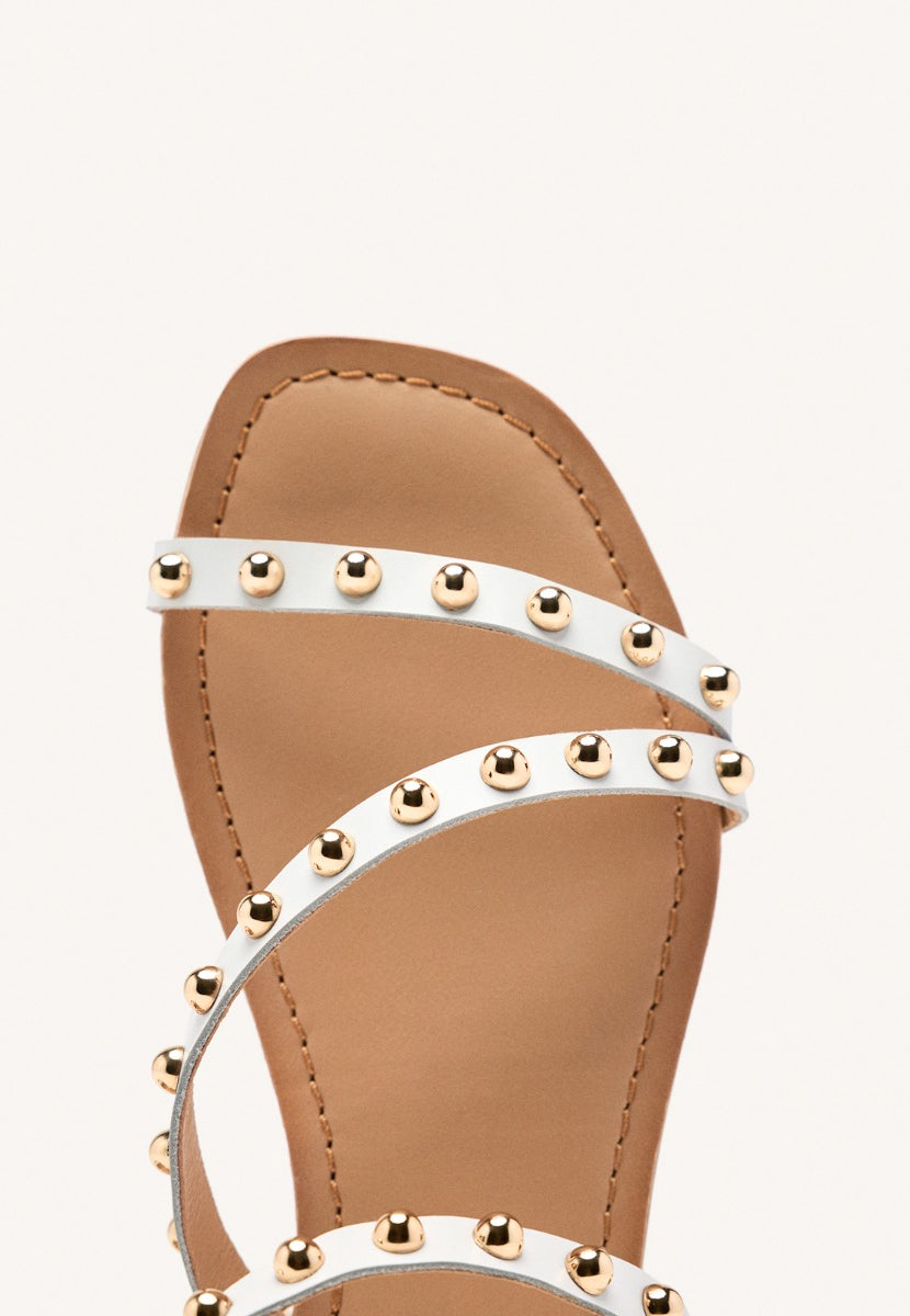 SANDALIAS PIEL TACHAS NECEDAH