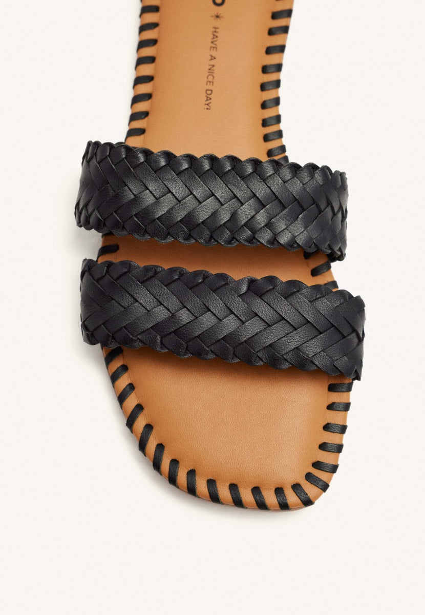 SANDALIAS PIEL TRENZADA PERHAM