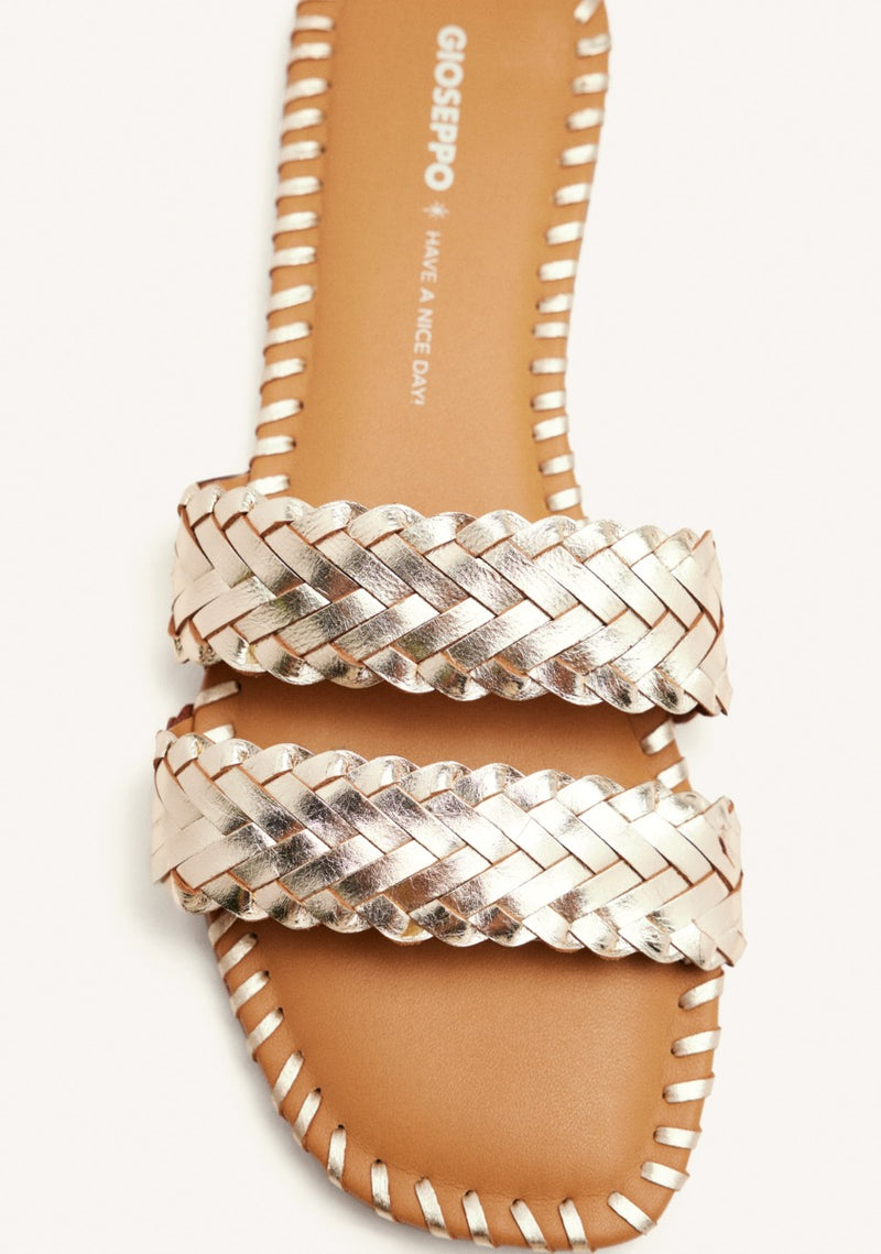 SANDALIAS PIEL TRENZADA PERHAM