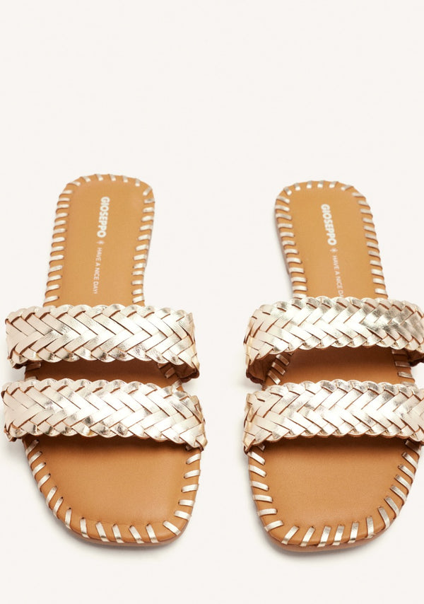 SANDALIAS PIEL TRENZADA PERHAM