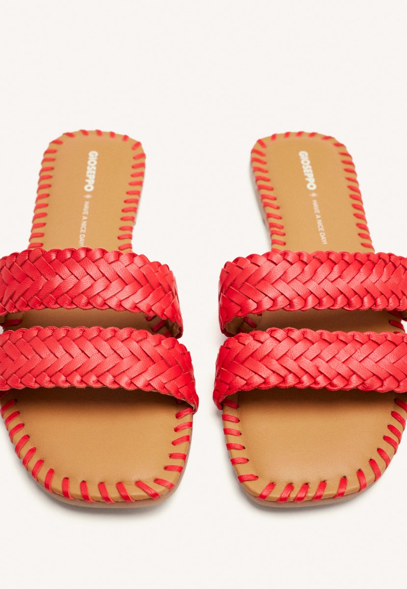 SANDALIAS PIEL TRENZADA PERHAM