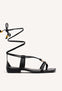 JEWEL LEATHER SANDALS SPRAGUE