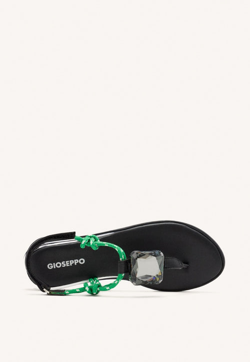 SANDALIAS PIEL PEDRERÍA OAKDALE