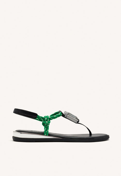 SANDALIAS PIEL PEDRERÍA OAKDALE