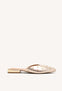 LEATHER STUDDED MULES LANARK