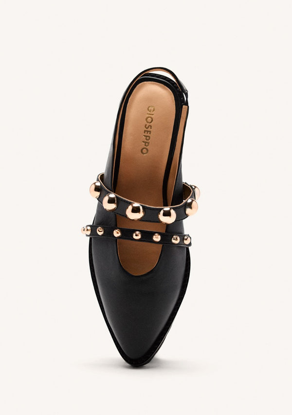 MULES CLOUTÉES CUIR BARTLETT