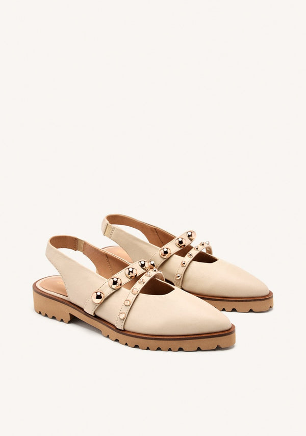 MULES CLOUTÉES CUIR BARTLETT