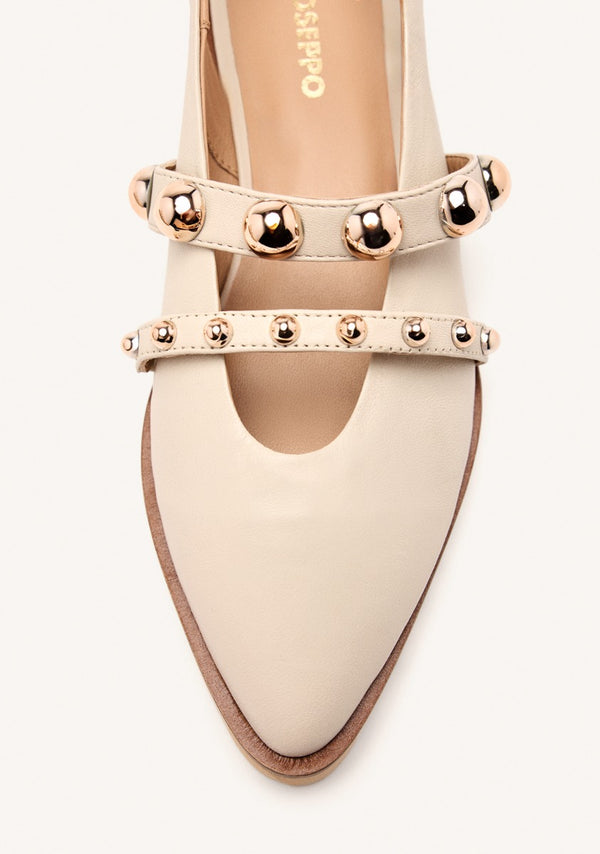 MULES CLOUTÉES CUIR BARTLETT