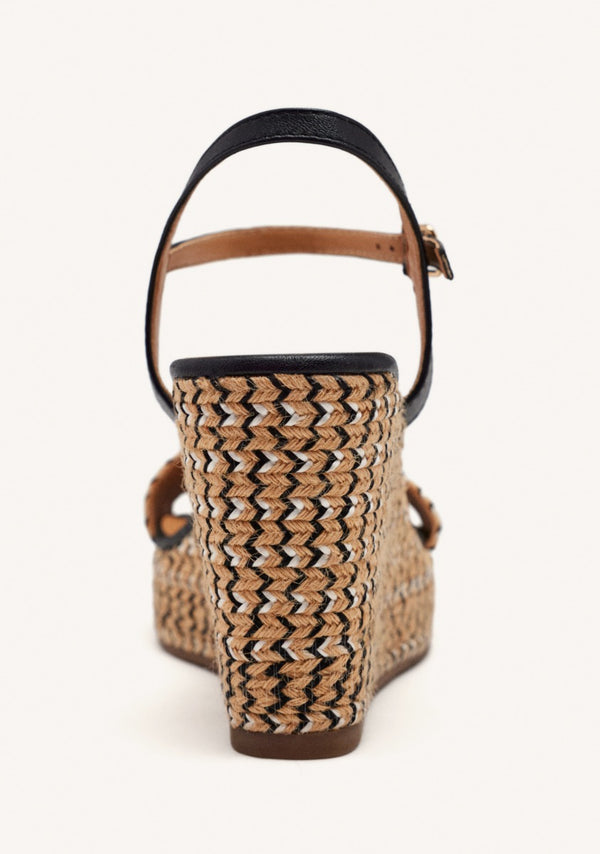 SANDALIAS PIEL CUÑA YUTE CHIPPEWA