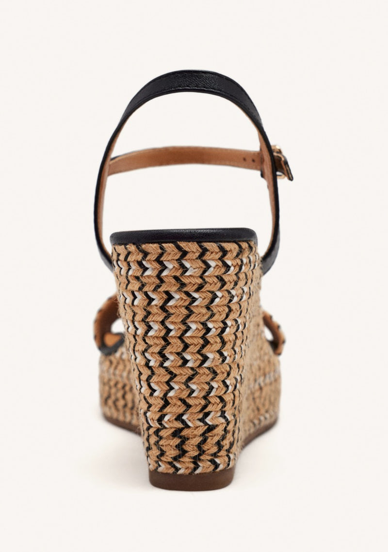 SANDALIAS PIEL CUÑA YUTE CHIPPEWA