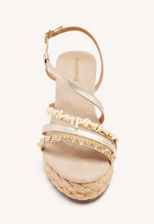 SANDALIAS PIEL CUÑA YUTE ZOLA