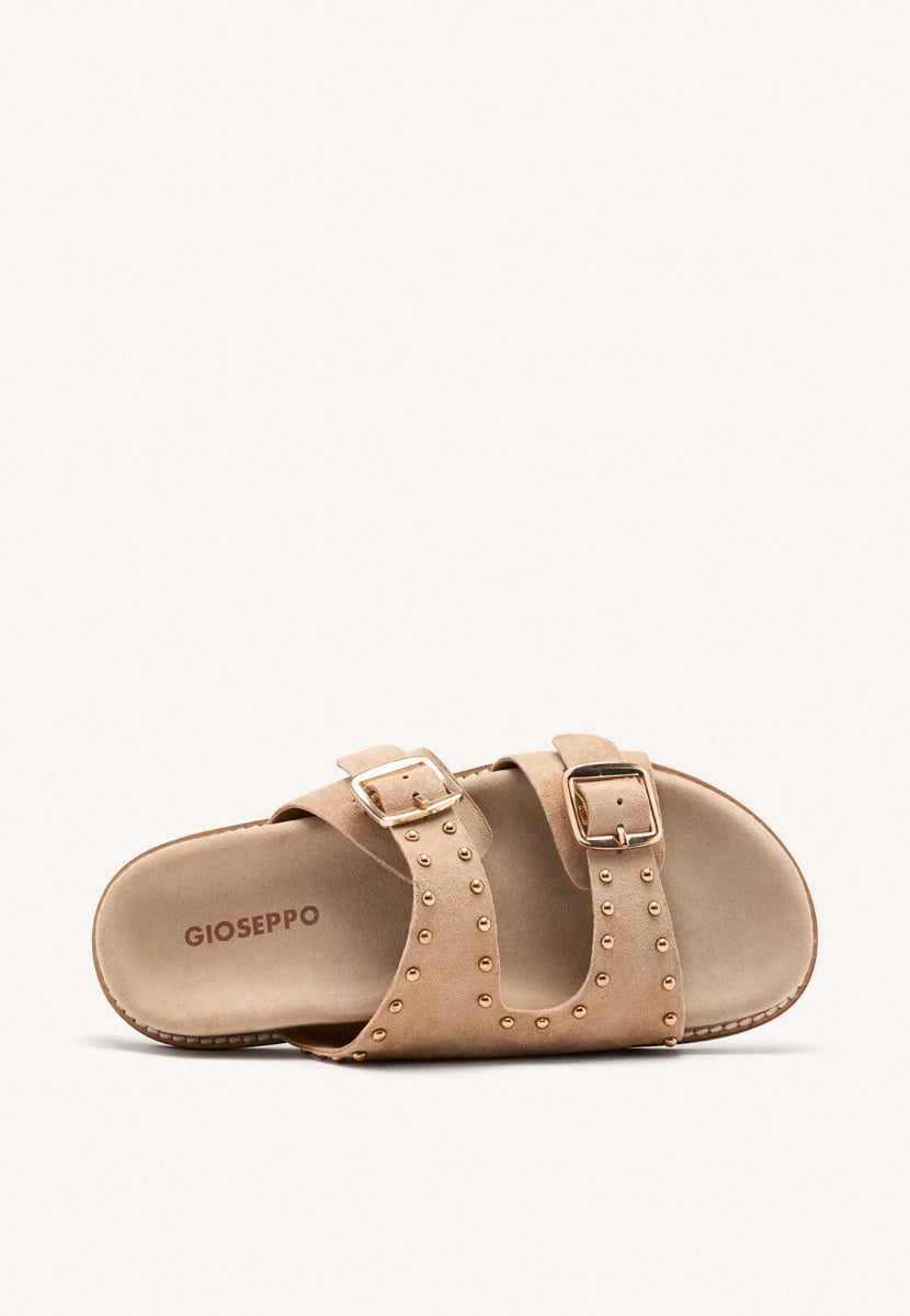 SANDALIAS TACHAS PIEL STELLA